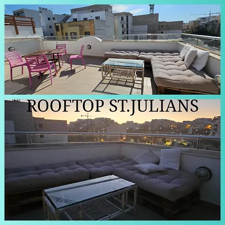 Rooftop View St Julians J1